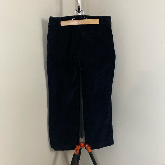 IZOD Women’s Black Corduroy Pants Wide Leg Straight Cut - Picture 3 of 3